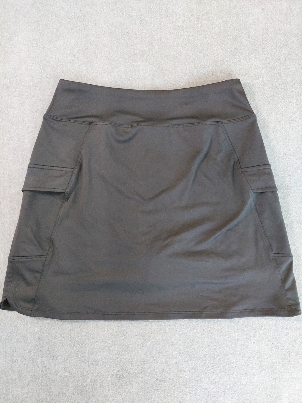 Reel Legends Black Cargo Performance Skort Petite Medium PM Active Utility - Picture 8 of 8